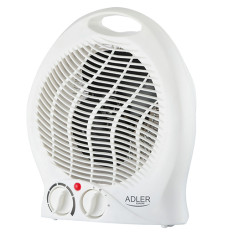 Adler Heater AD 7728 Fan Heater 2000 W Number of power levels 2 White