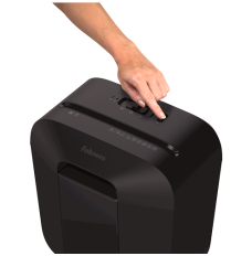 Fellowes Powershred LX25M Black, 11.5 L, Credit cards shredding, Mini-Cut Shredder, Paper handling standard/output 6 sheets per pass, Warranty 24 month(s)