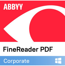 ABBYY FineReader PDF Corporate, Volume Licenses (concurrent), Subscription 1 year, 26 - 50 Licenses