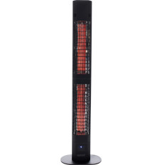 SUNRED Heater RD-DARK-3000L, Valencia Dark Lounge Infrared, 3000 W, Black