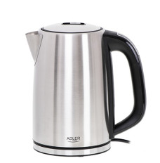 Adler Kettle AD 1340	 Electric, 2200 W, 1.7 L, Stainless steel, 360° rotational base, Inox