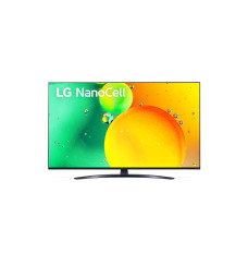 LG 65NANO763QA 65" (165 cm), Smart TV, WebOS, 4K HDR NanoCell, 3840 × 2160, Wi-Fi, DVB-T/T2/C/S/S2