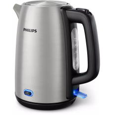 Philips Kettle HD9353/90 Viva Collection Electric,  1740-2060 W, 1.7 L, Stainless steel, 360° rotational base, Stainless steel