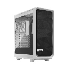 Fractal Design Meshify 2 Compact Lite  Side window White TG Clear Mid-Tower Power supply included No