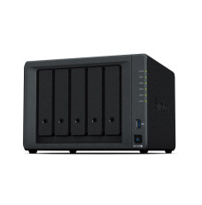 Synology DiskStation DS1522+ 5-bay R1600, Processor frequency 2.6 GHz, 8 GB, DDR4, 4x RJ-45 1GbE LAN; 2x USB 3.2 Gen 1; 2x eSATA, 2x Fans 92 mm x 92 mm. Fan Speed Mode:	Full-Speed Mode, Cool Mode, Quiet Mode