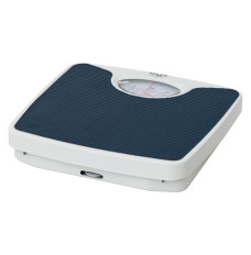 Adler Mechanical bathroom scale AD 8151b Maximum weight (capacity) 130 kg Accuracy 1000 g Blue/White