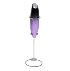 Adler Milk frother with a stand AD 4499 Milk frother Black/Purple