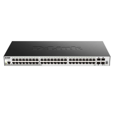 D-Link Stackable Smart Managed Switch with 10G Uplinks DGS-1510-52X/E	 Managed L2, Rackmountable, 1 Gbps (RJ-45) ports quantity 48