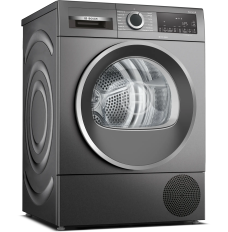 Bosch Dryer Machine WQG245ARSN Energy efficiency class A++, Front loading, 9 kg, Sensitive dry, LED, Depth 61.3 cm, Steam function, Grey