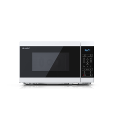 Sharp Microwave Oven YC-MS02E-W Free standing, 20 L, 800 W, White