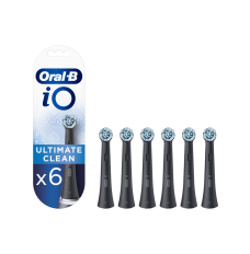 Oral-B Replacement Toothbrush Heads iO Ultimate Clean For adults, Number of brush heads included 6, Black