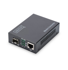 Digitus Gigabit Ethernet Media Converter, SFP SFP Open Slot, without SFP Module DN-82130 SFP, 10/100/1000 Mbps port