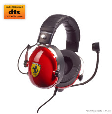 Thrustmaster Gaming Headset DTS T Racing Scuderia Ferrari Edition