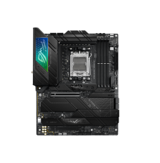 Asus ROG STRIX X670E-F GAMING WIFI Processor family AMD Processor socket AM5 DDR5 DIMM Memory slots 4 Supported hard disk drive interfaces 	SATA, M.2 Number of SATA connectors 4 Chipset  AMD X670 ATX