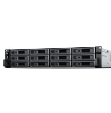 Synology RackStation  RS2423+ (redundant power) 12-bay V1780B, Processor frequency 3.6 GHz, 8 GB, DDR4, 0,1,5,6,10,Hybr, 1x10GbE, 2x1GbE, 2xUSB 3.2, System fans 3 x (60 x 60 x 38 mm)