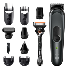 Braun All-in-one trimmer MGK 7321 Cordless Number of length steps 13 Black