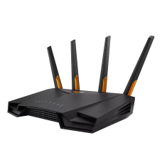 Asus | Wireless Wifi 6 AX4200 Dual Band Gigabit Router, UK | TUF-AX4200 | 802.11ax | 3603+574 Mbit/s | 10/100/1000 Mbit/s | Ethernet LAN (RJ-45) ports 4 | Mesh Support Yes | MU-MiMO Yes | 3G/4G data sharing | Antenna type External | 1 x USB 3.2 Gen 1 | 36