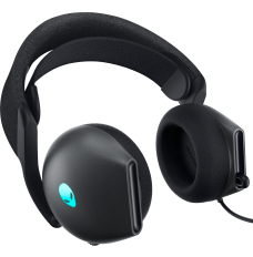 Dell Alienware Wired Gaming Headset AW520H Over-Ear, Built-in microphone, Dark Side of the Moon, Noise canceling