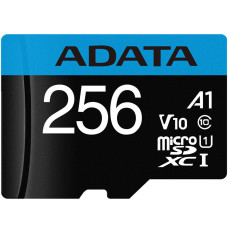 ADATA UHS-I 256 GB microSDHC Flash memory class 10 Adapter