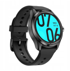 TicWatch Pro 5 GPS Obsidian Elite Edition 1.43", Smart watch, NFC, GPS (satellite), OLED, Touchscreen, Heart rate monitor, Activity monitoring 24/7, Waterproof, Bluetooth, Wi-Fi, Black