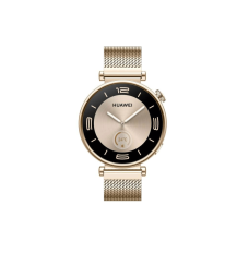 Huawei GT 4 (41mm) Smart watch GPS (satellite) AMOLED 1.32” Waterproof Gold Milanese