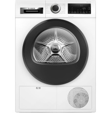 Bosch Dryer machine with heat pump WQG242AESN  Energy efficiency class A++ Front loading 9 kg LED Depth 61.3 cm Steam function White
