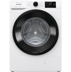 Gorenje Washing Machine WNEI72SB Energy efficiency class B, Front loading, Washing capacity 7 kg, 1200 RPM, Depth 46.5 cm, Width 60 cm, Display, LED, Steam function, Self-cleaning, White