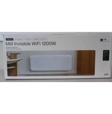 SALE OUT. Mill PA1200WIFI3 GEN3 1200W Panel Heater, Thermostat, Millheat APP+WiFi, Steel front, White, UNPACKED, USED, SCRATCHED ON BACK AND SCREEN, MISSING PROTECTIVE PACKAGING | Mill | Heater | PA1200WIFI3 | Panel Heater | 1200 W | Suitable for rooms up