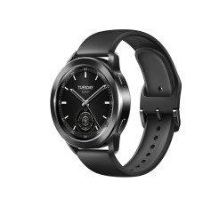 Watch S3 | Smart watch | AMOLED | 1.43” | Waterproof | Black