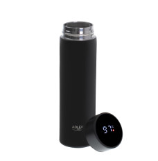 Adler Thermal Flask AD 4506bk	 Material Stainless steel/Silicone Black