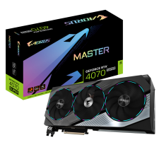 Gigabyte | AORUS GeForce RTX 4070 SUPER MASTER 12G | NVIDIA | 12 GB | GeForce RTX 4070 SUPER | GDDR6X | HDMI ports quantity 1 | PCI-E 4.0