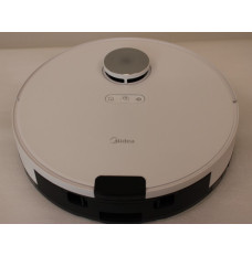 SALE OUT. Midea M9 Robot Vacuum Cleaner, White | M9 | Robot Vacuum Cleaner | Wet&Dry | Operating time (max) 180 min | Lithium Ion | 5200 mAh | Dust capacity 0.25 L | 4000 Pa | White | UNPACKED, USED, DIRTY, SMOLL  SCRATCHED  ROBOT ON  FRONT, MISSING MANUA