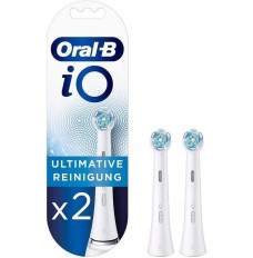 Oral-B | Cleaning Replaceable Toothbrush Heads | iO Refill Ultimate | Heads | For adults | Number of brush heads included 2 | White