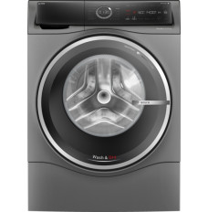 Bosch | Washing Machine | WNC254ARSN | Energy efficiency class A/D | Front loading | Washing capacity 10.5 kg | 1400 RPM | Depth 62.2 cm | Width 59.8 cm | LED | Drying system | Drying capacity 6 kg | Steam function | Dosage assistant | Grey
