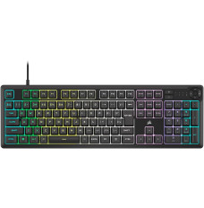 Corsair K55 CORE RGB | Gaming keyboard | Wired | NA | Black | USB 2.0 Type-A