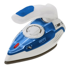 CR 5040 | Steam travel iron | 1600 W | Water tank capacity 80 ml | Continuous steam 10 g/min | Steam boost performance 50 g/min | Blue/White