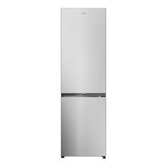 Candy Refrigerator | CNCQ2T518EX | Energy efficiency class E | Free standing | Combi | Height 182.5 cm | No Frost system | Fridge net capacity 197 L | Freezer net capacity 82 L | 38 dB | Stainless Steel