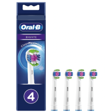 Replaceable toothbrush heads, 4 pcs | Refill CleanMaximiser 3D