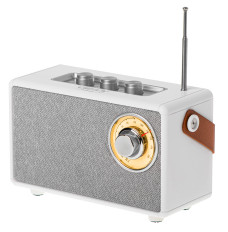 Speaker with radio | CR 1902 W | 5 W | Bluetooth | White | Wireless connection