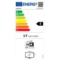 Samsung LS24DG302EUXEN | 24 " | VA | FHD | 16:9 | 180 Hz | 1 ms | 1920 x 1080 pixels | 250 cd/m² | HDMI ports quantity 1 | Black