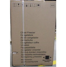 SALE OUT. Candy CCHH 100E Freezer, E, Chest, Free standing, Height 84.5 cm, Freezer net 97 L, White, DAMAGED PACKAGING, SCRATCHED ON TOP | Candy Freezer | CCHH 100E | Energy efficiency class E | Chest | Free standing | Height 84.5 cm | Total net capacity 