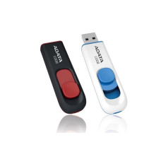 MEMORY DRIVE FLASH USB2 16GB/BLACK/RED AC008-16G-RKD A-DATA
