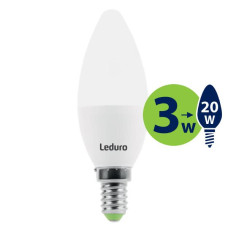 Light Bulb LEDURO Power consumption 3 Watts Luminous flux 200 Lumen 2700 K 220-240V Beam angle 360 degrees 21130