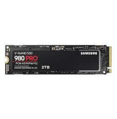 SSD SAMSUNG 980 Pro 2TB M.2 NVMe Write speed 5000 MBytes/sec Read speed 7000 MBytes/sec 2.3mm MTBF 1500000 hours MZ-V8P2T0BW