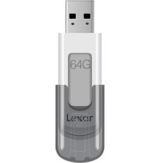 MEMORY DRIVE FLASH USB3 64GB/V100 LJDV100-64GABGY LEXAR
