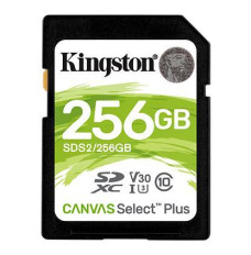 MEMORY SDXC 256GB C10/SDS2/256GB KINGSTON