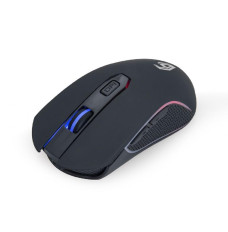 MOUSE USB OPTICAL GAMING RGB/RECHARGE MUSGW-6BL-01 GEMBIRD