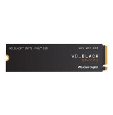 SSD WESTERN DIGITAL Black 500GB M.2 PCIe Gen4 NVMe Write speed 4000 MBytes/sec Read speed 5000 MBytes/sec WDS500G3X0E