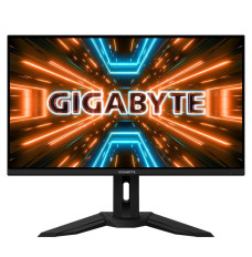 LCD Monitor GIGABYTE M32QC-EK 31.5" Gaming Panel VA 2560x1440 165Hz Matte 1 ms Height adjustable Tilt Colour Black M32QC-EK