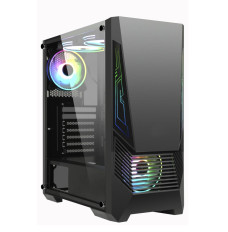 Case GOLDEN TIGER Buffalo M730i MidiTower Not included ATX MicroATX Colour Black BUFFALOM730I